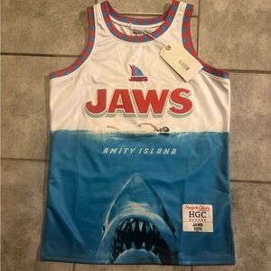 JAWS BASKETBALL JERSEY WHITE – All Star Elite